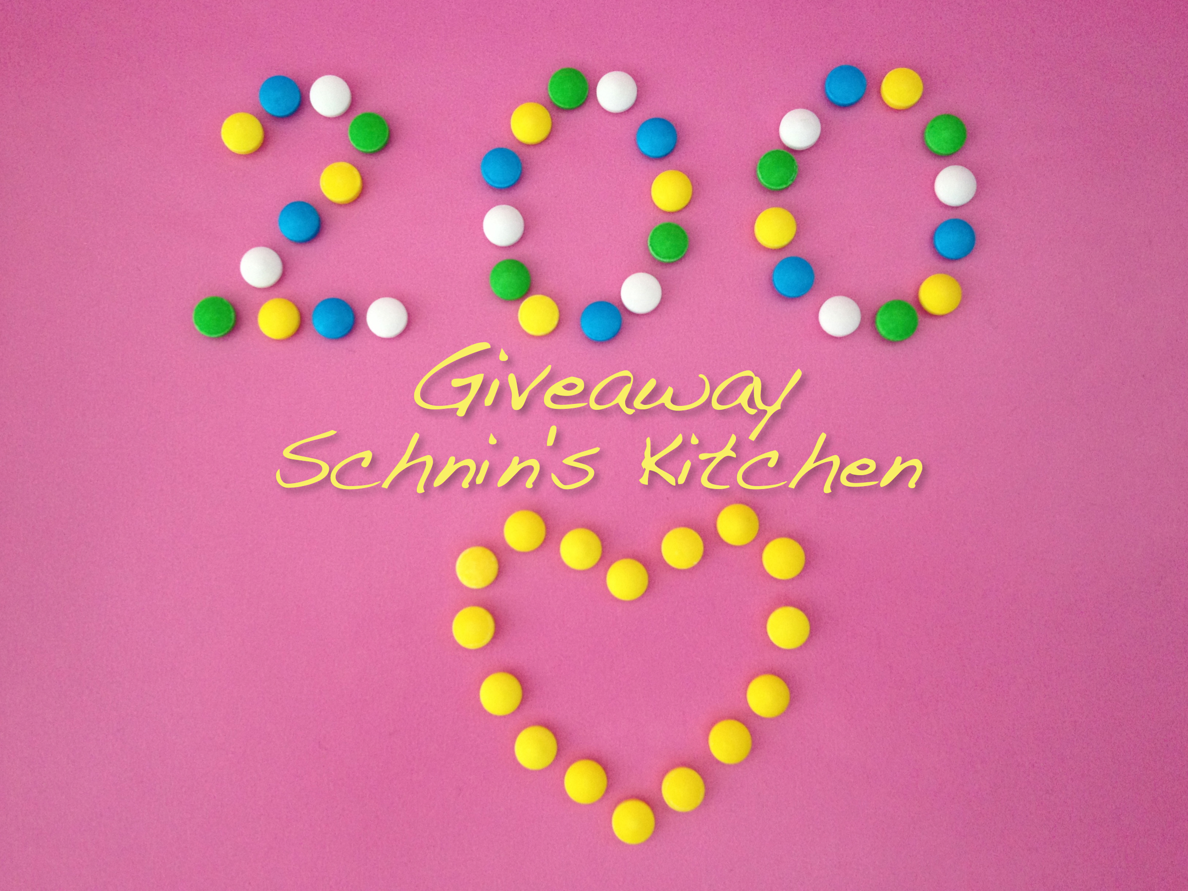 Schnin's Kitchen: 200 Giveaway